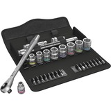 Wera Zyklop Metal-Knarrens.8100 SB7 3/8", Set d'outils  28 pièces 