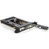 DeLOCK 2.5" SATA HDD Rack Bracket, Cadrage Noir, SATA I / SATA II HDD