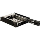 DeLOCK 3.5" Mobile Rack, Cadrage Noir, 8,89 cm (3.5"), Vente au détail