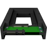 ICY BOX IB-2538StS Convertisseur HDD/SSD 2,5" - 3,5", Cadrage Universel, Cage disque dur, Plastique, Noir, 2.5", Chine