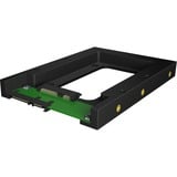 ICY BOX IB-2538StS Convertisseur HDD/SSD 2,5" - 3,5", Cadrage Universel, Cage disque dur, Plastique, Noir, 2.5", Chine