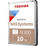 Toshiba N300 10 To, Disque dur HDWG11AEZSTA, SATA/600, 24/7, Vente au détail