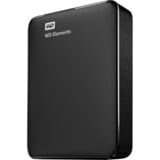 WD Elements Portable, 2 To disque dur externe Noir, WDBU6Y0020BBK-WESN, Micro-USB-B 3.2 (5 Gbit/s)