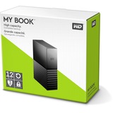 WD My book 12 To, Disque dur Noir, WDBBGo0120HBK, Micro-USB-B 3.2 (5 Goit/s)