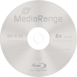MediaRange BD-R 50 GO, Disques Blu-ray 6x, 10 pièces, Vente au détail