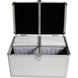 MediaRange Boîtier pour CD/DVD, Valise Argent, 200 pièces, Vente au détail