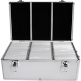 MediaRange Mallette DJ, Valise Argent, 500 pièces, Vente au détail