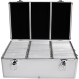 MediaRange Mallette DJ, Valise Argent, 500 pièces, Vente au détail