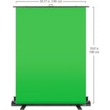 Elgato Green Screen, Fond vert déroulant Vert