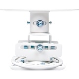 Optoma OCM818W-RU Support plafond universel pour projecteur, Montage au plafond Blanc