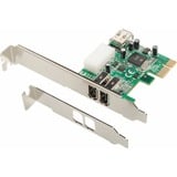 Dawicontrol DC-1394 PCIe, Contrôleur PCIe, 400 Mbit/s, Windows 2003/Vista/2000/XP, Vente au détail