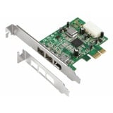 Dawicontrol DC-FW800 PCIe, Contrôleur PCIe, TI082AA2 / TI081BA3, 800 Mbit/s, Avec fil, Windows 2000/2003/XP/Vista, Vente au détail