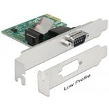 DeLOCK 89948 carte et adaptateur d'interfaces Interne RS-232 PCIe, RS-232, Vert, Chine, ASIX AX99100, 256 o