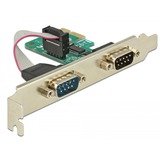 DeLOCK Carte PCI Express > 2 x Série RS-232, Adaptateur 