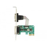 DeLOCK Carte PCI Express > 2 x Série RS-232, Adaptateur 