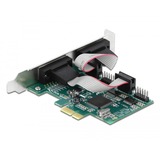 DeLOCK Carte PCI Express vers 4 x série RS-232, Carte d'interface 
