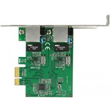 DeLOCK Carte PCIe Express > 2x Gigabit LAN, Carte réseau 
