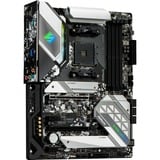 ASRock B550 Steel Legend, Socket AM4 carte mère Noir/Argent, RAID, Gb-LAN, Sound, ATX