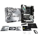 ASRock B550 Steel Legend, Socket AM4 carte mère Noir/Argent, RAID, Gb-LAN, Sound, ATX