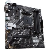 ASUS PRIME B550M-K, Socket AM4 carte mère Noir/Blanc, RAID, Gb-LAN, Sound, µATX