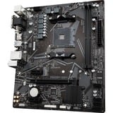 GIGABYTE A520M S2H  carte mère socket AM4 Noir/gris, RAID, Gb-LAN, Sound, µATX 