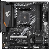 GIGABYTE AORUS B550M ELITE carte mère socket AM4 Noir/gris, RAID, Gb-LAN, Sound, µATX