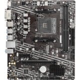 MSI A520M-A PRO, Socket AM4 carte mère Noir/gris, RAID, Gb-LAN, Sound, µATX