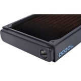 Alphacool NexXxoS ST30 Bloc radiateur Noir, Bloc radiateur, Cuivre, Acier, Noir, 1/4", 1,5 bar, 12 cm