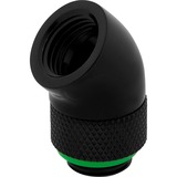 Corsair Hydro X Series 45° Rotary Adaptateur, Connecteur Noir, 2 pièces