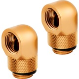 Corsair Hydro X Series 90° Rotary Adaptateur, Connexion Or, 2 pièces