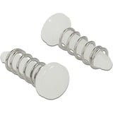 DeLOCK rivet Rivet à pression, Montage Blanc, Rivet à pression, Plastique, Blanc, Appareils électroniques, Tête plate, 6,3 mm