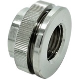 EKWB EK-AF Pass-Through G1/4 - Nickel, Connexion Argent/nickel