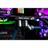 EKWB EK-Quantum Torque 6-Pack HDC 14 - Satin Titanium, Connecteur Argent, 6 pièces