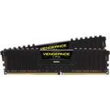 Corsair 32 Go DDR4-3600 Kit, Mémoire vive Noir, CMK32GX4M2Z3600C18, Vengeance LPX, XMP, AMD Ryzen Optimisé