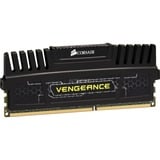 Corsair 4 Go DDR3-1600, Mémoire vive CMZ4GX3M1A1600C9, Vengeance Black, XMP, Lite retail, Détail Lite