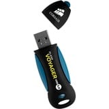 Corsair Flash Voyager 256 Go, Clé USB Noir/Bleu, CMFVY3A-256GB