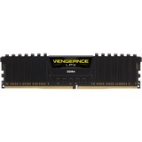 Corsair Vengeance LPX Series Low Profile 8 Go DDR4 2400 MHz CL16, Mémoire vive Noir, RAM DDR4 PC4-19200