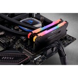 Corsair Vengeance RGB PRO 32 Go DDR4-3600 (2x 16 Go) mémoire vive Noir, CMW32GX4M2Z3600C18, XMP 2.0