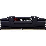 G.Skill Kit de 16 Go DDR4-4000, Mémoire vive Noir, F4-4000C18D-16GVK, Ripjaws V
