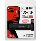 Kingston DataTraveler 4000G2DM 128 Go, Clé USB Noir, DT4000G2DM/128GB, USB-A 3.2 Gen 1