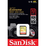 SanDisk Extreme SDXC UHS-I 32 Go, Carte mémoire Classe 10, USH-I U3