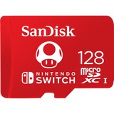 MicroSDXC pour Nintendo Switch, 128 Go, Carte mémoire