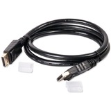 Club 3D DisplayPort 1.4 - DisplayPort 1.4 mâle-mâle, Câble Noir, 2 mètres