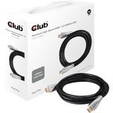 Club 3D HDMI 2.0 Premium UHD, Câble 3 mètres