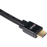 Club 3D HDMI 2.0 RedMere, Câble Noir, 15 mètres, 4K 60Hz