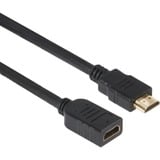Club 3D Haute vitesse HDMI 1.4 HD, Câble d'extension Noir, 5 mètres