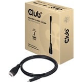 Club 3D Micro HDMI > HDMI 2.0, Câble Noir, 1 mètre, 4K 60Hz