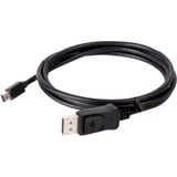 Club 3D Mini DisplayPort > Displayport 1.4 HBR3, Câble Noir, 2 mètres