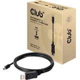 Club 3D Mini DisplayPort > HDMI, Câble Noir, 2 mètres