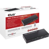 Club 3D Switchbox HDMI 2.0 UHD 4 ports, Adaptateur Noir, CSV-1370